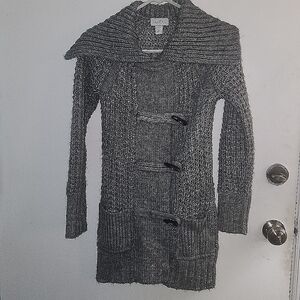 Ann Taylor Loft Sweater -Gray XS